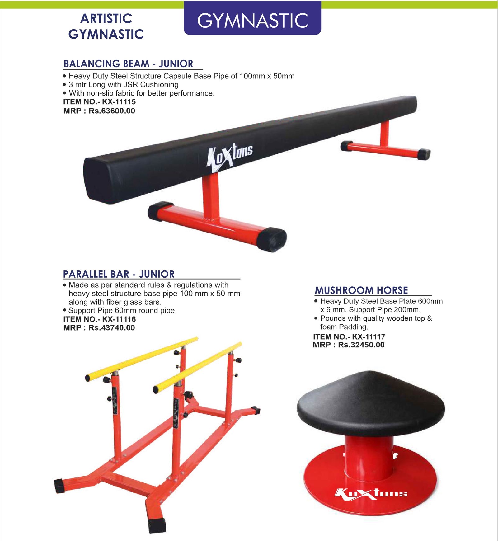 Koxtons Gymnastics Catalogue Page 140
